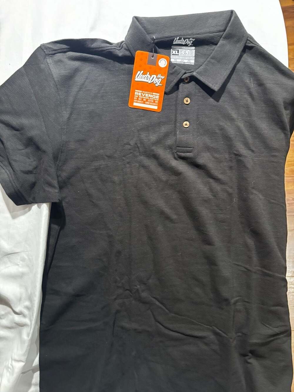 UndrDog Hemp & Bamboo Polo for Men